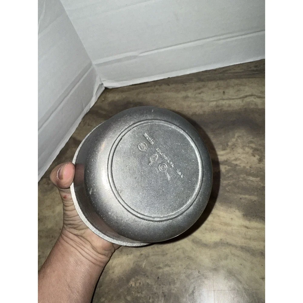 vintage wearever aluminum Mini Pot With Lid 1 Cup Butter Melter‎ Saucepan